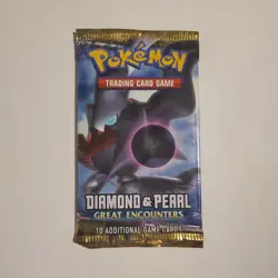 Pokemon Diamond & Pearl Great Encounters Booster Pack - Factory Sealed - English - Image 1