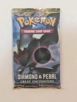 Pokemon Diamond & Pearl Great Encounters Booster Pack - Factory Sealed - English - Image 1