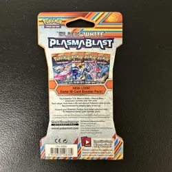 Pokemon TCG: Black & White Plasma Blast Sleeved Blister Booster Pack Porygon Art - Image 2