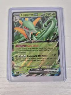 Pokemon TCG Black Bolt English Serperior Ex 003/086 Scarlet And Violet Near Mint - Image 1