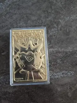gold metal pokemon cards - Image 3