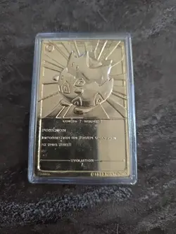 gold metal pokemon cards - Image 4