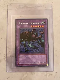 Kwagar Hercules TP3-007 Rare Yugioh MINT PACK FRESH ENGLISH Tournament Pack 3 - Image 1