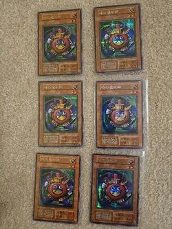 6x YuGiOh OCG Time Wizard Original 1999 Premium Pack Secret Rare Japanese Secret - Image 1