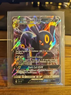 Pokemon Umbreon GX TCG Full Art Ultra Rare Holo Card #80 Sun and Moon - Image 5
