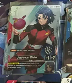 Athrun Zala Alternate Art Winner Foil - ST04-011 C+ NM - Gundam TCG Card Game - Image 1