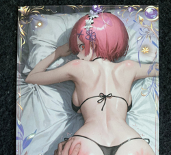Matchmaker 2 Spicy Waifu NSFW A5 Size Card Board Ram Re: Zero Spank - Image 1