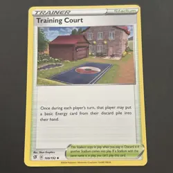 Training Court 169/192 Rebel Clash Regular Uncommon Pokemon Card - Image 1