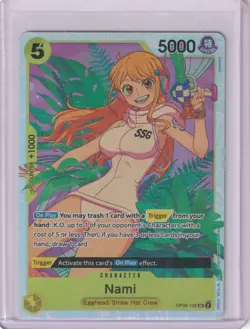 Nami OP08-106 English SR Two Legends One Piece Card Game - Image 1