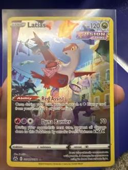 Latias GG20/GG70 Crown Zenith Full Art Holo Pokemon Card NM - Image 1
