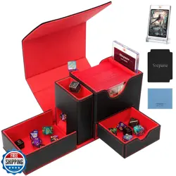 Stepane MTG Deck Box, Portable MTG Trading Card Holder, Exclusive Patent for - Image 1