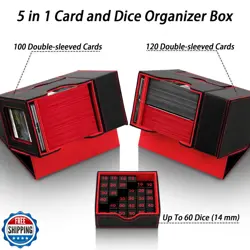 Stepane MTG Deck Box, Portable MTG Trading Card Holder, Exclusive Patent for - Image 4