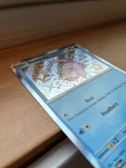 Slowpoke 116/091 SV: Paldean Fates NM Baby Shiny Rare Pokemon TCG Card NM - Image 2