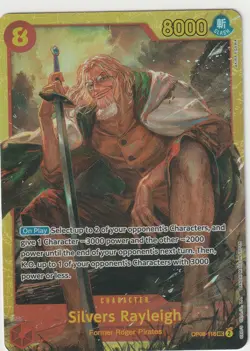 OP08-118 Silvers Rayleigh SEC One Piece Card Game TCG Two legends - Image 1