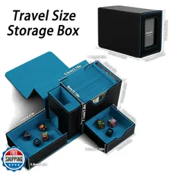 Stepane MTG Commander Deck Box, 5 in 1 Collectible Trading Card Storage Box, - Image 3