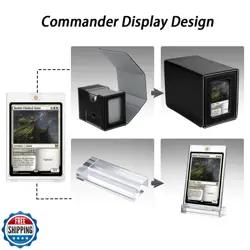 Stepane MTG Deck Box, Multi-functional 5 in 1 MTG Commander Deck Box, Card an - Image 5