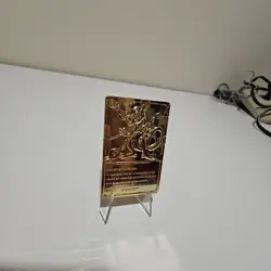 1999 Nintendo Gold Plated Mew Two Pokemon Card (BK collectible) - Image 4