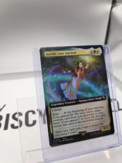 Aerith Last Ancient Extended Art Final Fantasy Magic The Gathering MTG - Image 1