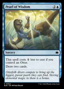 Pearl of Wisdom, Bloomburrow, Near Mint x 1 MTG - Image 1