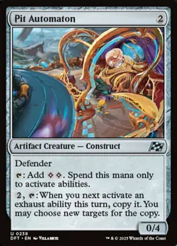 Pit Automaton, Aetherdrift, Near Mint x 1 MTG - Image 1