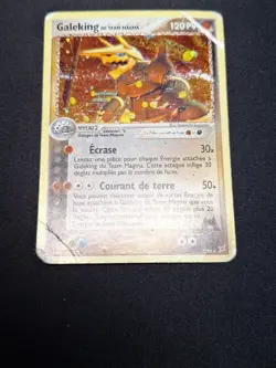 Galeking 7/95 Holo Ex Team Magma Vs Team Aqua Carte Pokemon FR - Image 3