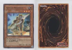 Shield Warrior Unlimited YuGiOh The Duelist Genesis #TDGS-EN05 2008 1l2 - Image 3