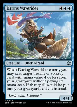 Daring Waverider - Foil, Bloomburrow, Near Mint x 1 MTG - Image 1