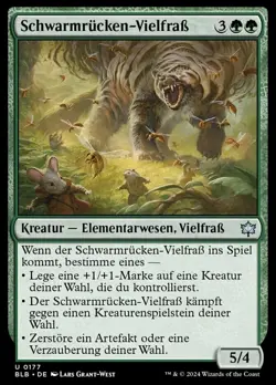 Hivespine Wolverine - Foil, Bloomburrow, Near Mint x 1 MTG - Image 1