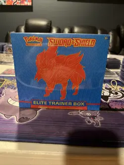 Pokemon Sword and Shield Base Set ETB Elite Trainer Box - Factory Sealed - Image 1