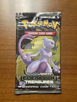 Pokemon Black & White Legendary Treasures Booster Pack - FACTORY SEALED, NEW - Image 1