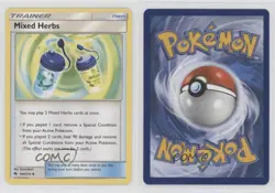 Mixed Herbs Pokemon Sun & Moon Lost Thunder #184 09o4 - Image 3