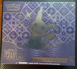 Pokemon Paldean Fates Elite Trainer Box(ETB) SV4.5 Factory Sealed - Image 1