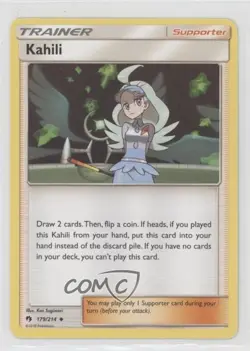 Kahili Pokemon Sun & Moon Lost Thunder #179 09o4 - Image 1