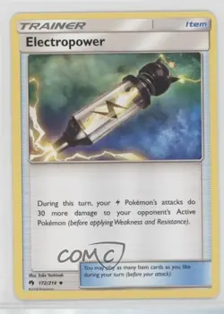 Electropower Pokemon Sun & Moon Lost Thunder #172 09o4 - Image 1