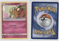 Dedenne Pokemon Sun & Moon Lost Thunder #142 09o4 - Image 3