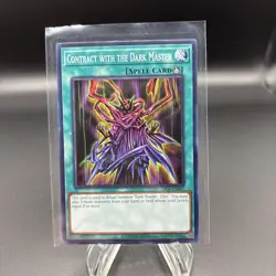 Yugioh 25th Anniversary Contract With The Dark Master DCR-EN087 Common NM - Image 1