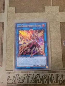 YUGIOH SALAMANGREAT RAGING PHOENIX RA04-EN083 ULTRA 1ST ED NM - Image 1
