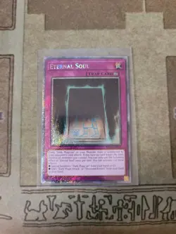 YUGIOH ETERNAL SOUL RA04-EN247 PLATINUM RARE 1ST ED NM - Image 1