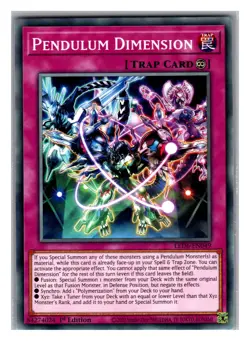YUGIOH LED6-EN049 Pendulum Dimension Common 1st Edition NM - Image 1