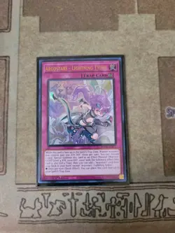 YUGIOH ARGOSTARS LIGHTNING TYDEU SUDA-EN071 ULTRA 1ST ED NM - Image 1
