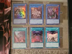 YUGIOH WHITE KNIGHT OF DOGMATIKA + ALBA ZOA + WHITE RELIC + 3 DOGMATIKA MAGIC - Image 1