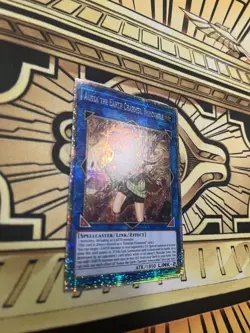 Yugioh Aussa the Earth Charmer, Immovable IGAS-EN048 Starlight Rare 1st Ed NM - Image 2