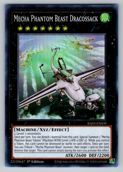 Mecha Phantom Beast Dracossack Yugioh RA03-EN039 - PICK YOUR RARITY NM - Image 2