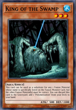 Yugioh! King of the Swamp *COLLECTOR'S RARE* Justice Hunters JUSH-EN046 - Image 1