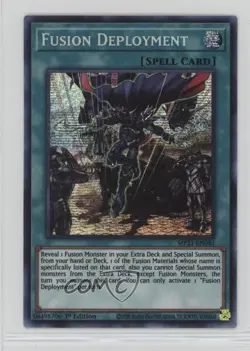 Fusion Deployment (PSE) 1st Ed. YuGiOh Tin of Ancient Battles #MP21-EN081 14my - Image 1