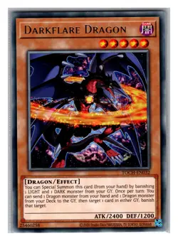 Darkflare Dragon - Rare TOCH-EN032 - NM - YuGiOh - Image 1