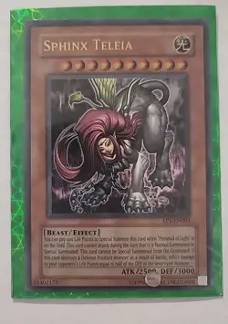 Yugioh TCG, Theinen The Great Sphinx, Sphinx Teleia, Andro Sphinx - Image 3