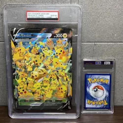 PSA 10 Pikachu V-union Pokemon Promo Jumbo Card Vintage Nintendo Japanese 2021 - Image 2