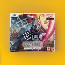 Bandai Gundam Card Game - Newtype Rising Booster Box (GD01) *SEALED* - Image 1