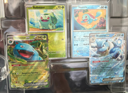 Pokemon 151 Blooming Waters Promo Card Blastoise Venusaur Squirtle Bulb - Image 1